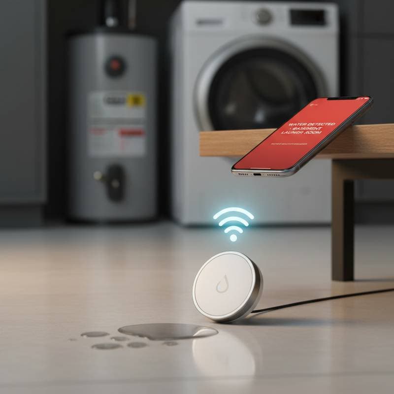 Featured image for Smart Water Detectors Stop Leaks Before $10K Damage