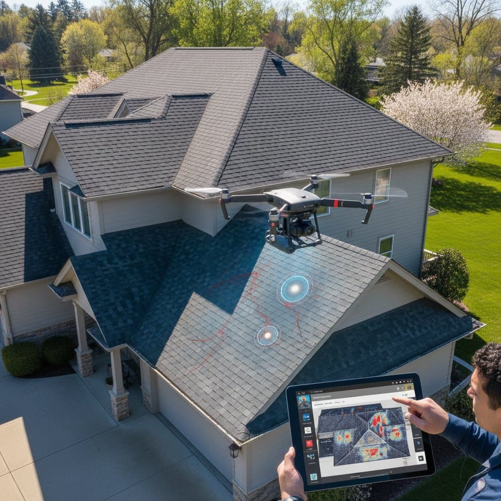 Featured image for AI Drones Spot Roof Damage Before Leaks Appear