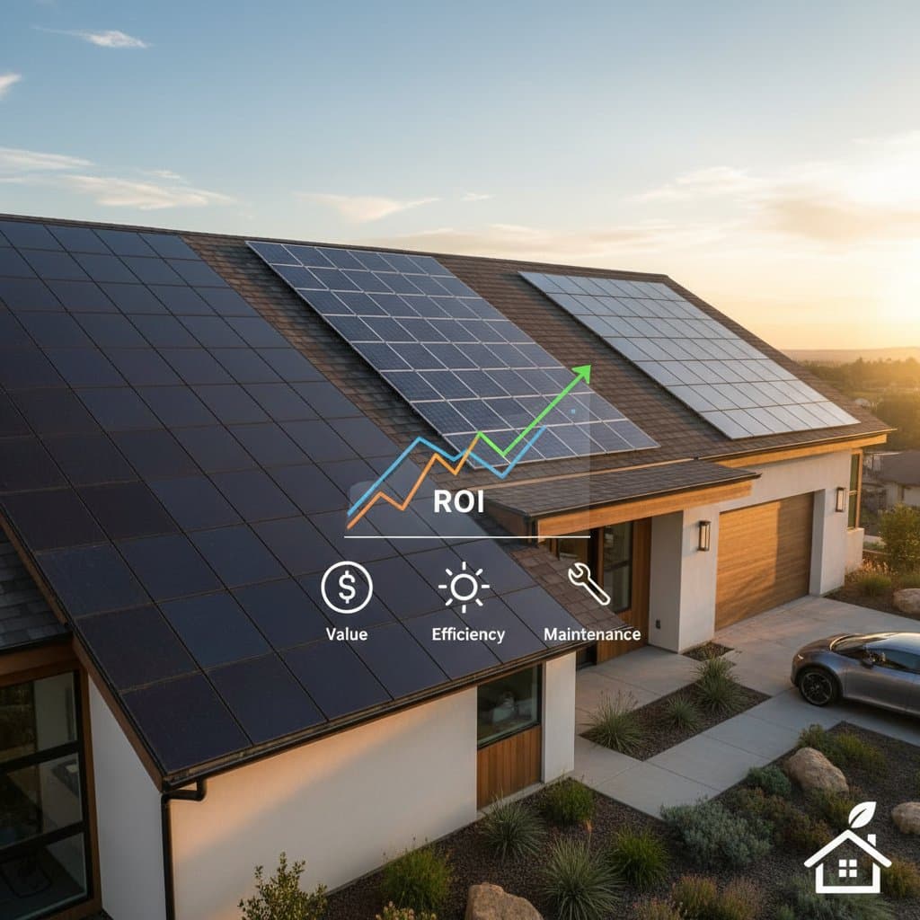 Featured image for Tesla vs GAF vs CertainTeed Solar Shingle ROI