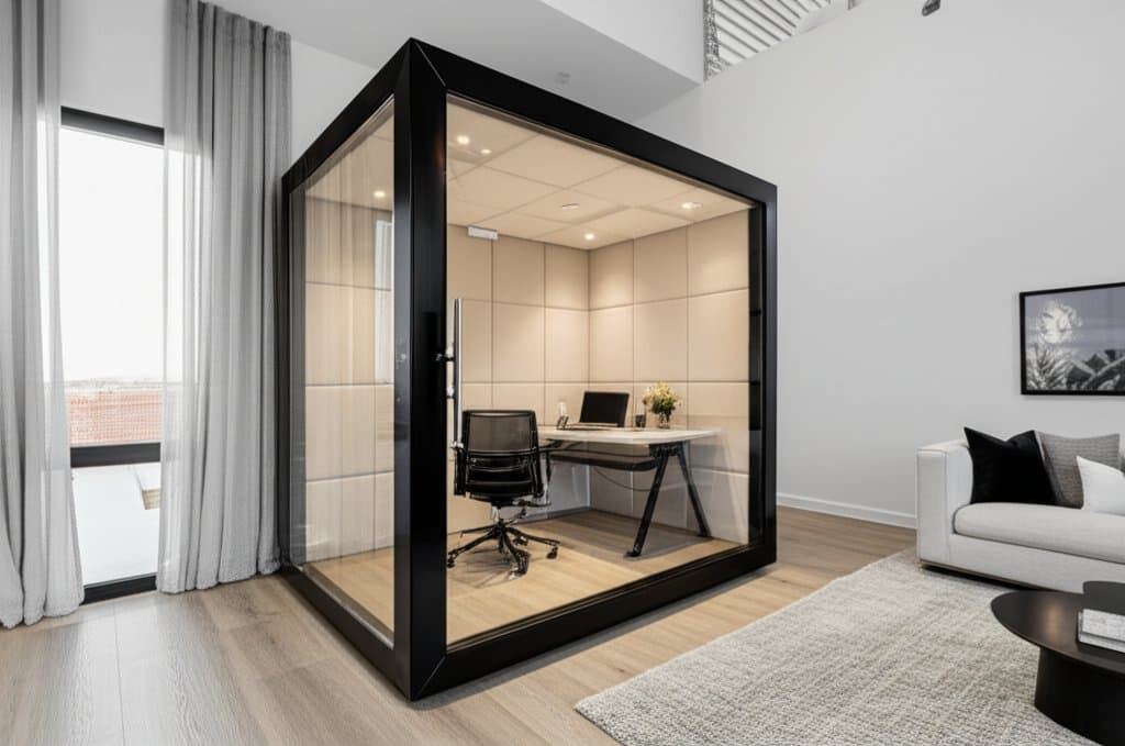 Featured image for Soundproof Remote Work Pods Boost Home Value by $25K