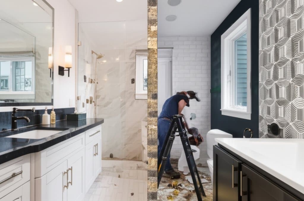 Featured image for DIY vs Pro: 2025 Bathroom Remodel Showdown