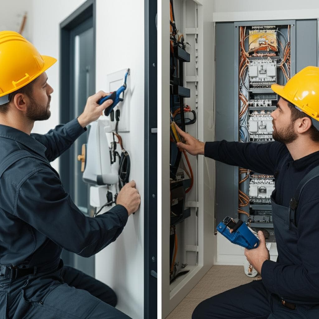DIY Electrical Work vs Pros: Where to Draw the Line