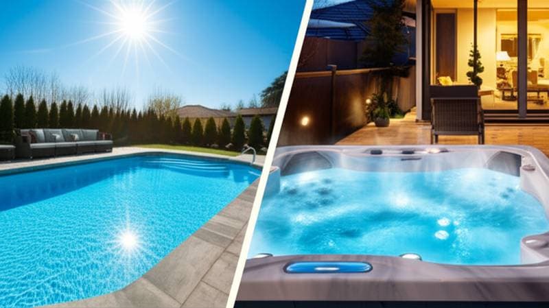 Featured image for Pool vs Hot Tub: Which Adds More Value in 2025?