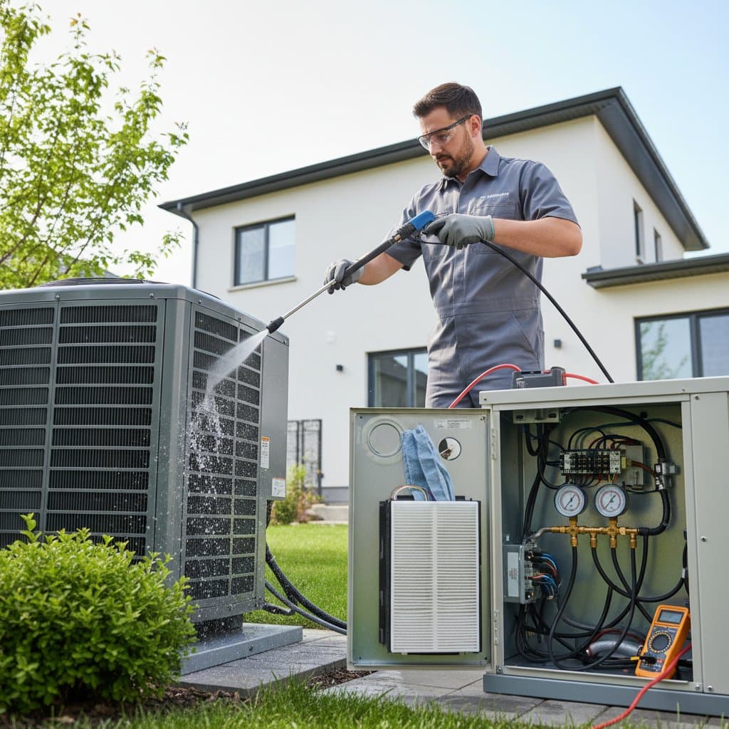 Featured image for Spring HVAC Prep Prevents $3K Compressor Failures