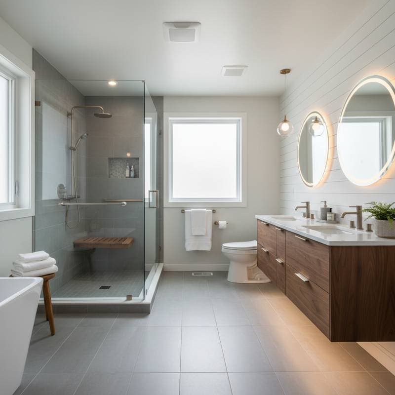 Featured image for Aging-in-Place Bathroom Remodels: $12K to $35K in 2025