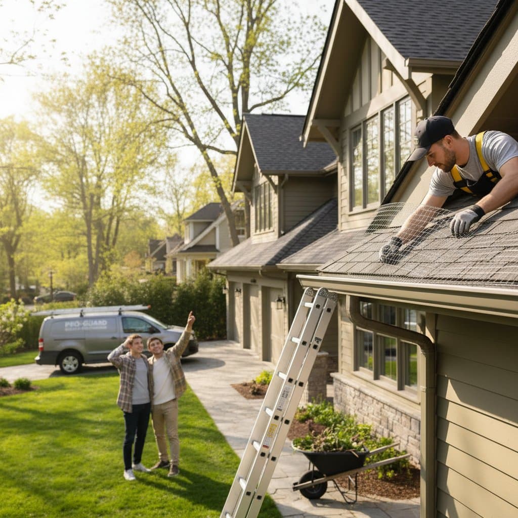 Featured image for Micro-Mesh Gutter Guards End Spring Cleaning Hassles