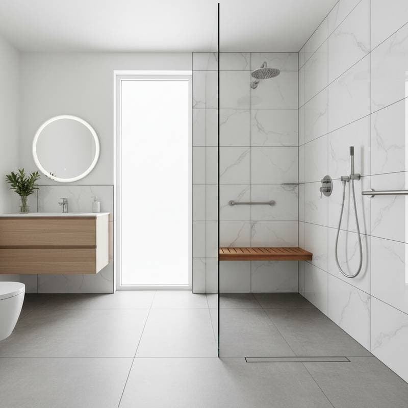 Featured image for Zero-Threshold Showers Add Safety and Resale Value