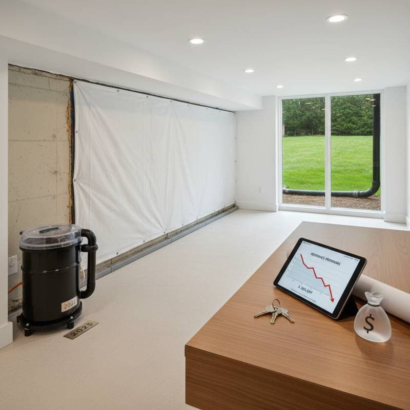 Featured image for Waterproofing Your Basement Cuts Insurance 5-20%