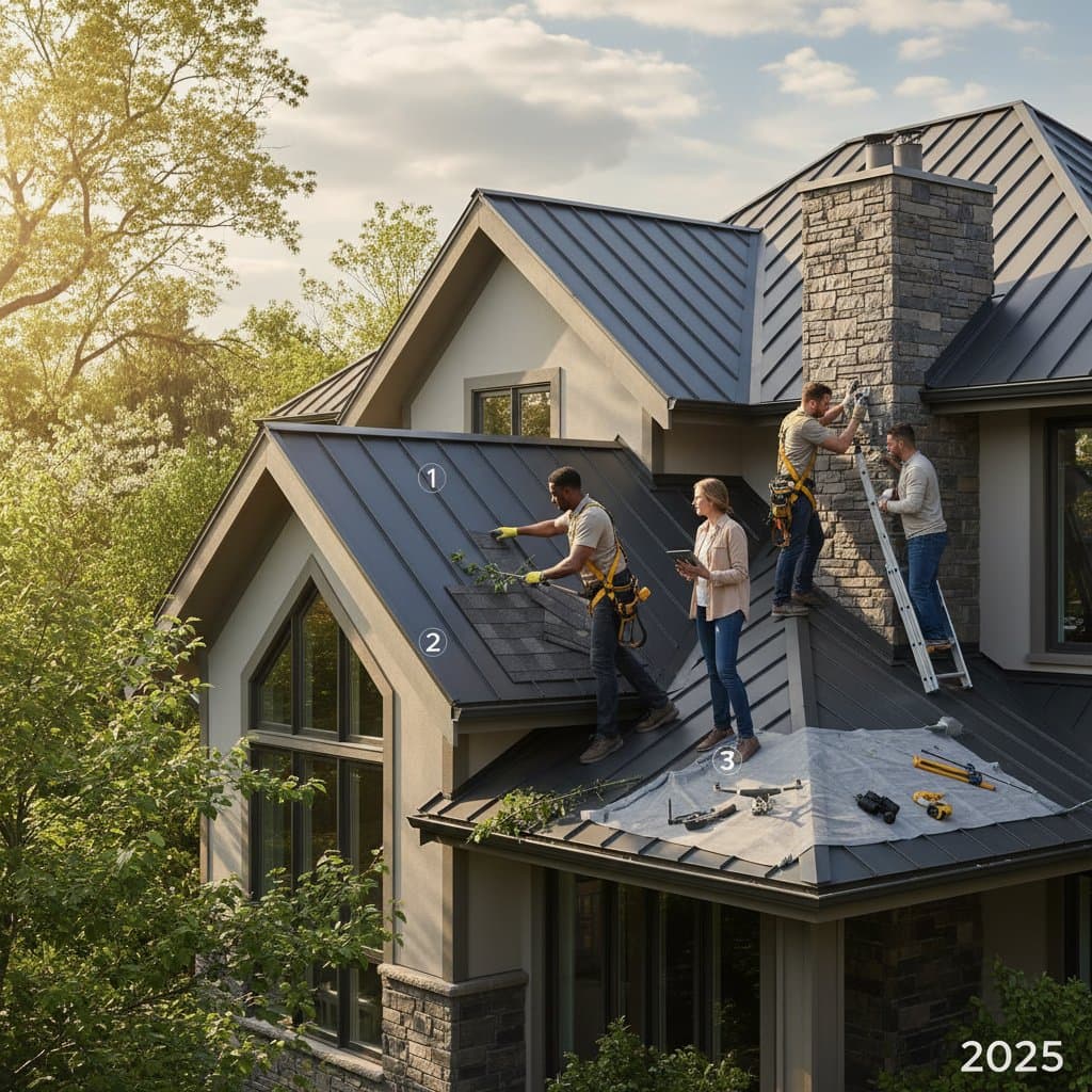 Featured image for 12 Spring Roof Checks That Prevent Costly Leaks