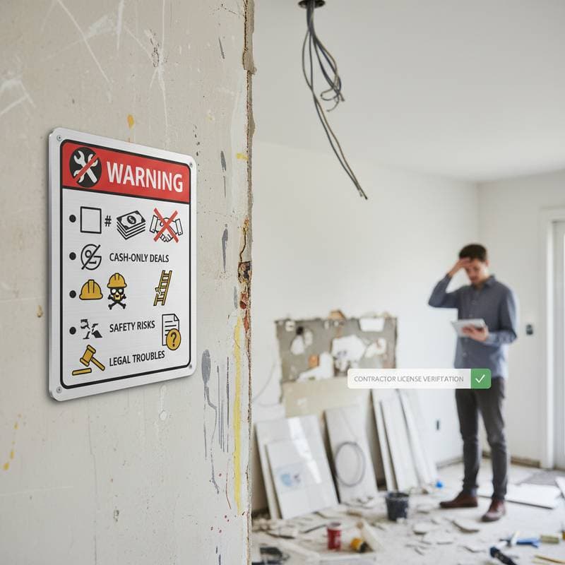Featured image for Warning Signs That Expose Unlicensed Contractors