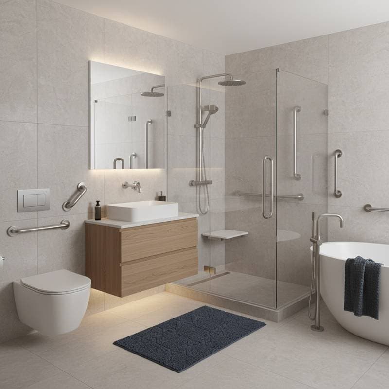 Featured image for Where to Install Grab Bars Per Safety Codes