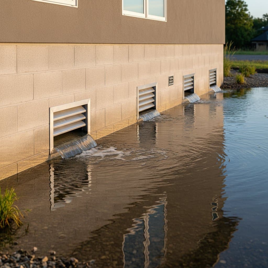 Featured image for Why Flood Vents Prevent Foundation Collapse in Flood Zones