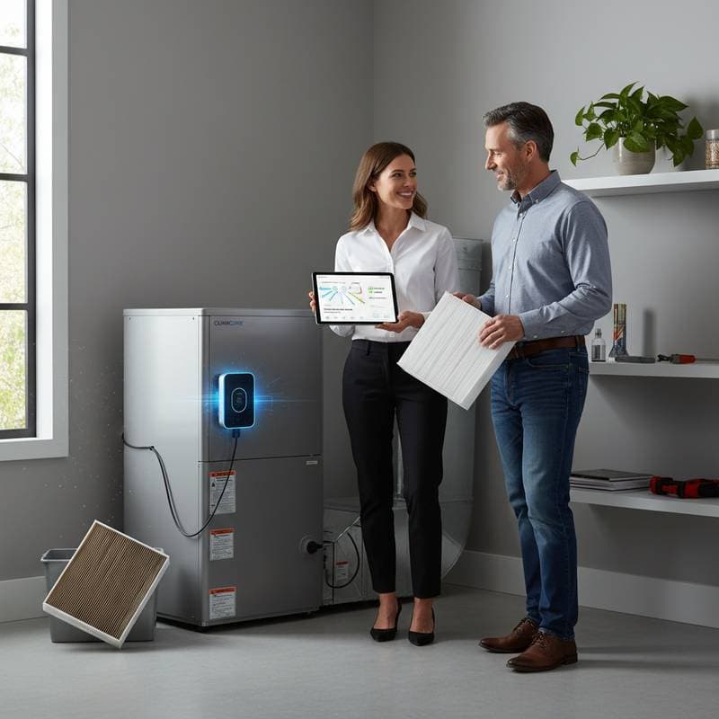 Featured image for AI Filter Alerts Save $800 in Spring HVAC Tune-Up