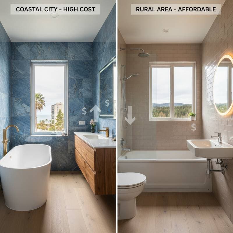 Featured image for Why Your Bathroom Remodel Costs 60% More Elsewhere