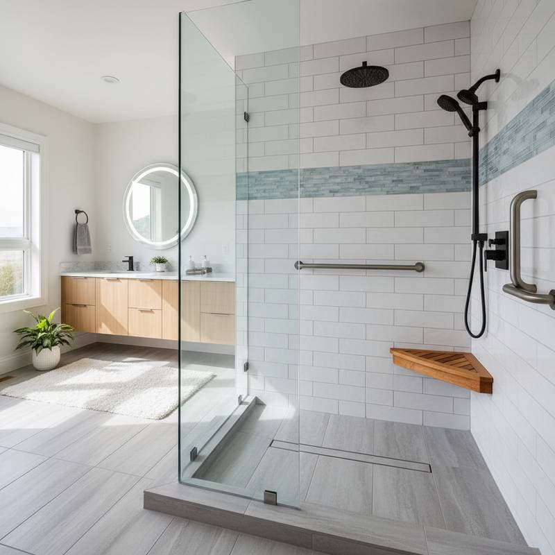 Zero-Threshold Showers: Smart Aging in Place for 2026