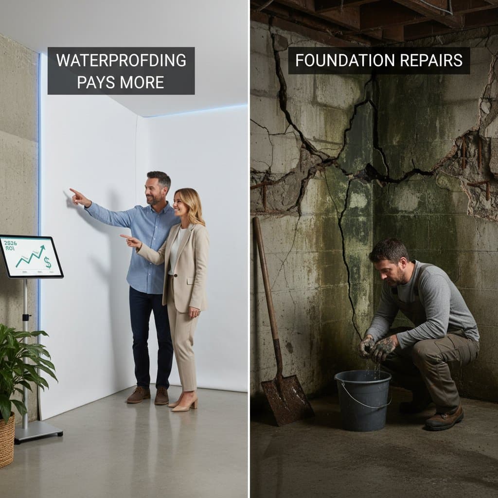 Featured image for Waterproofing Pays More Than Foundation Repairs