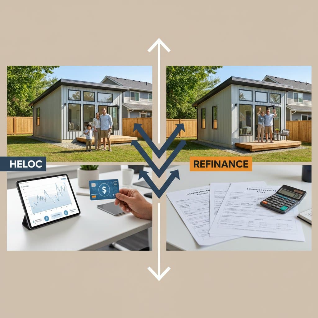 Featured image for HELOC vs Refi: Which Pays for Your Granny Flat