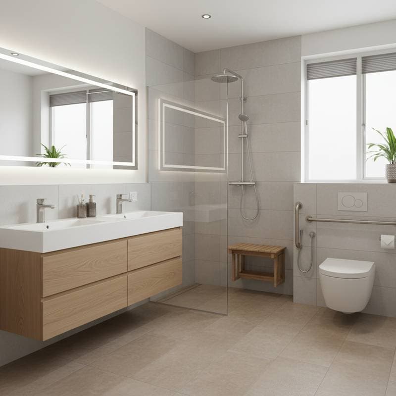 Featured image for Barrier-Free Bathroom Remodel Costs for 2026
