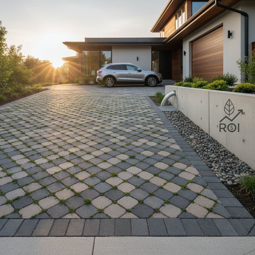 Featured image for Permeable Driveways Cut Runoff and Raise ROI