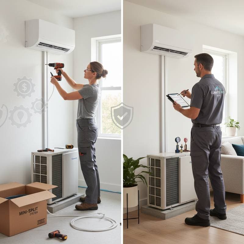 Featured image for 2026 Mini-Split Costs: DIY Savings or Pro Value?