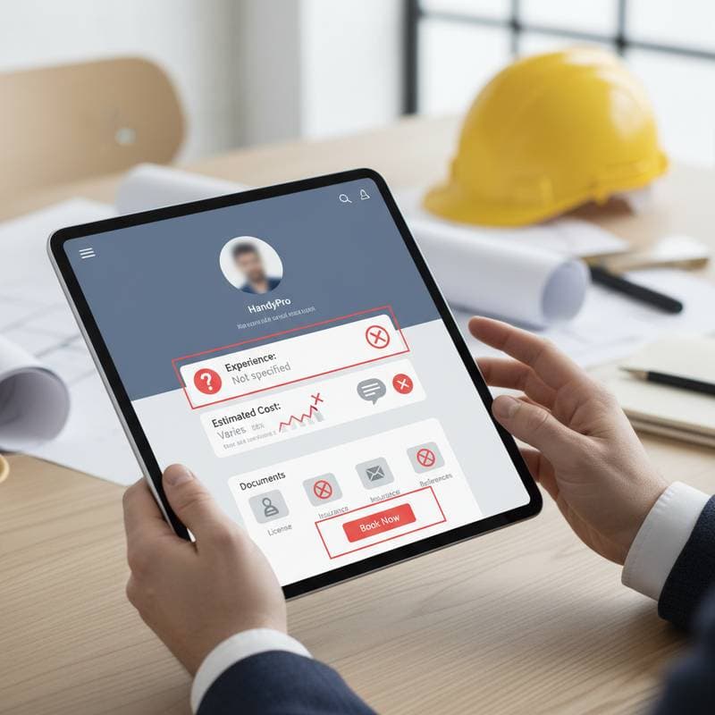 Spotting Contractor Red Flags Before You Book