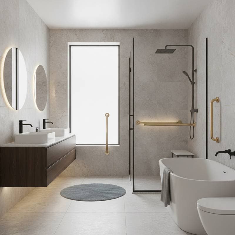 Featured image for Safe Grab Bars That Match Your Bathroom Style